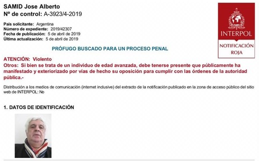 Patricia Bullrich confirmó que Alberto Samid fue detenido en Belice