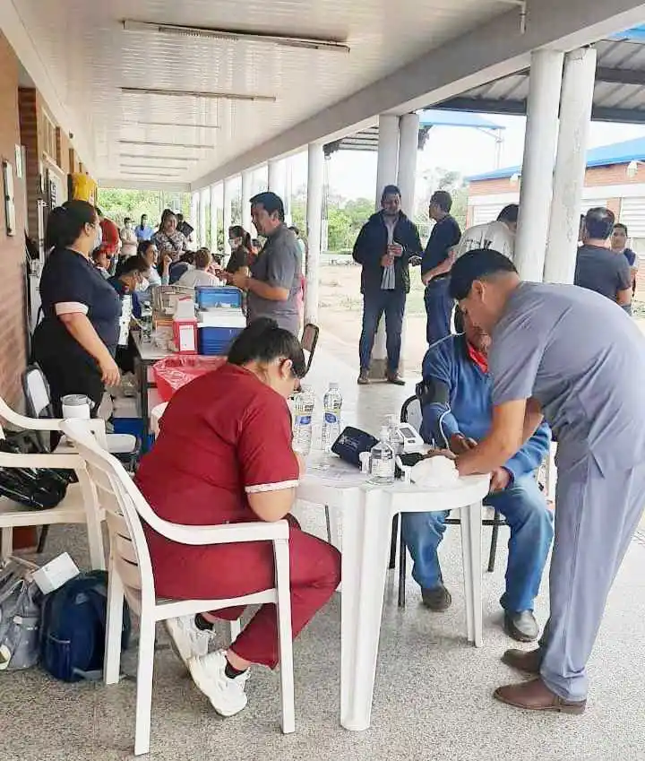 Jornada de salud en Campo del Cielo 
finalizó con más de 1.300 atenciones