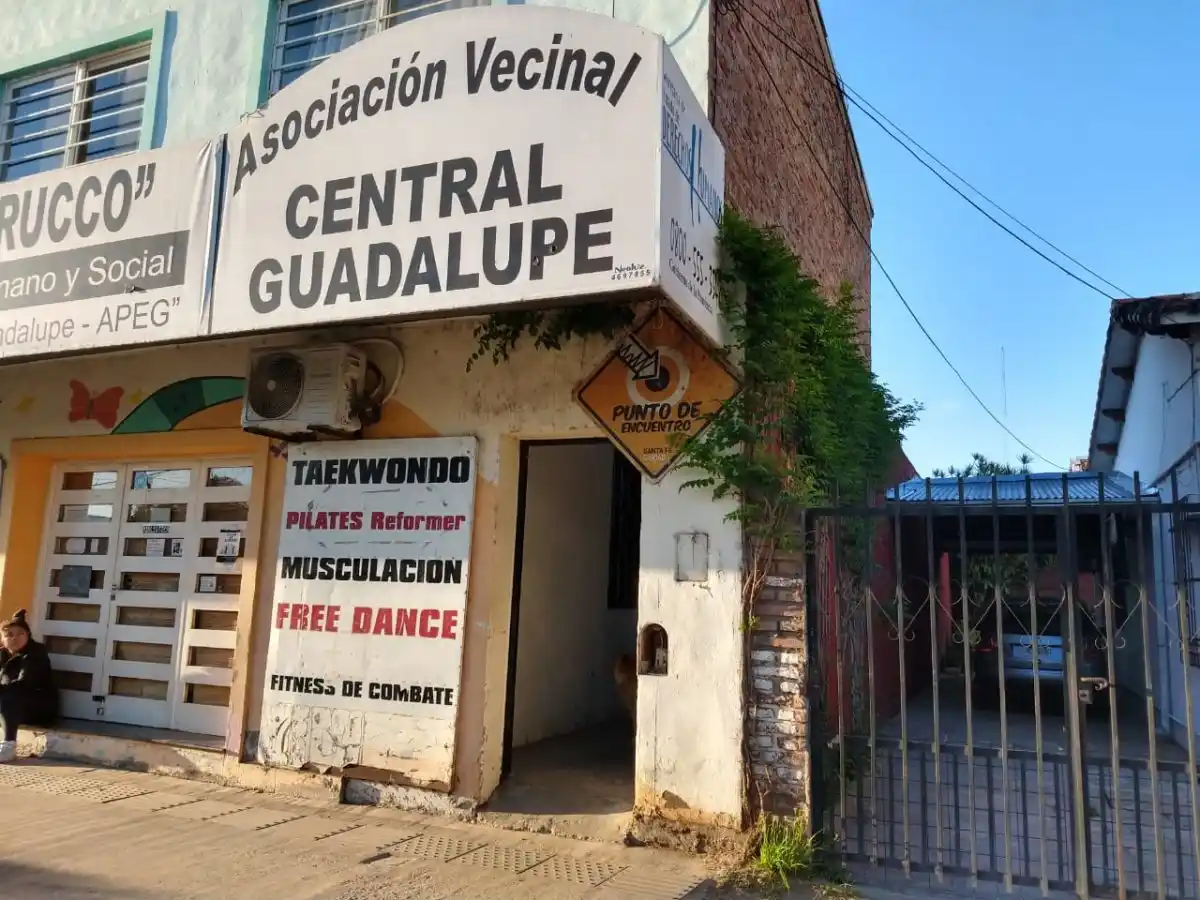 Robaron en la vecinal central Guadalupe y al Centro de Salud