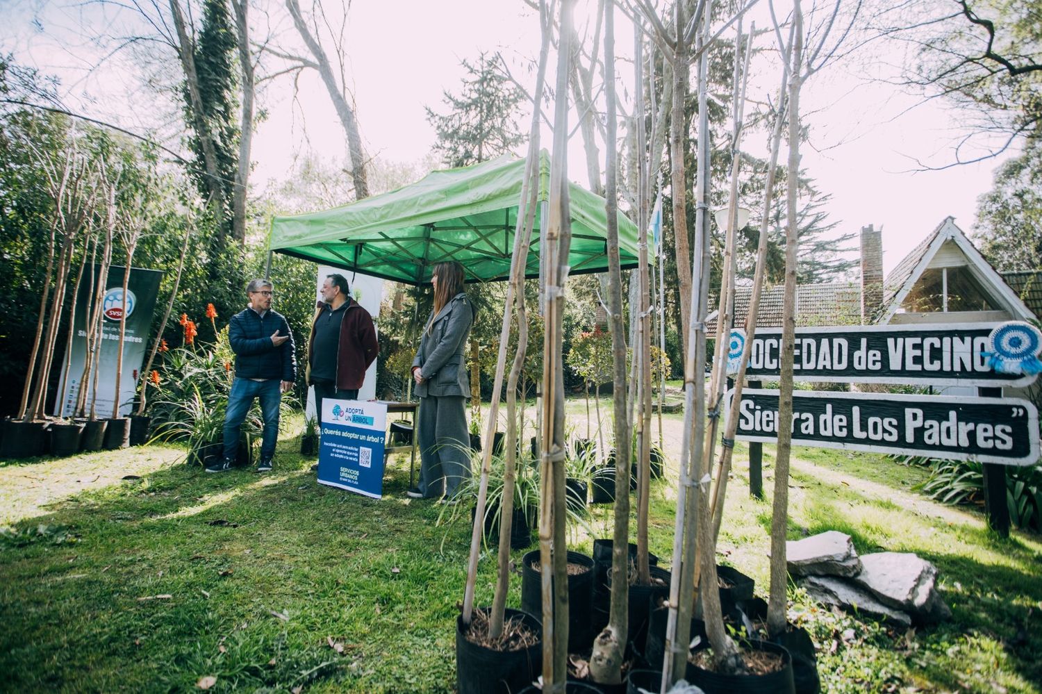 Lanzan el programa Adoptá un Árbol para incrementar la masa forestal en todos los barrios de la ciudad