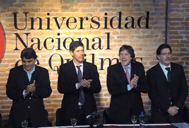 Boudou en Quilmes criticó duramente al Grupo Clarín