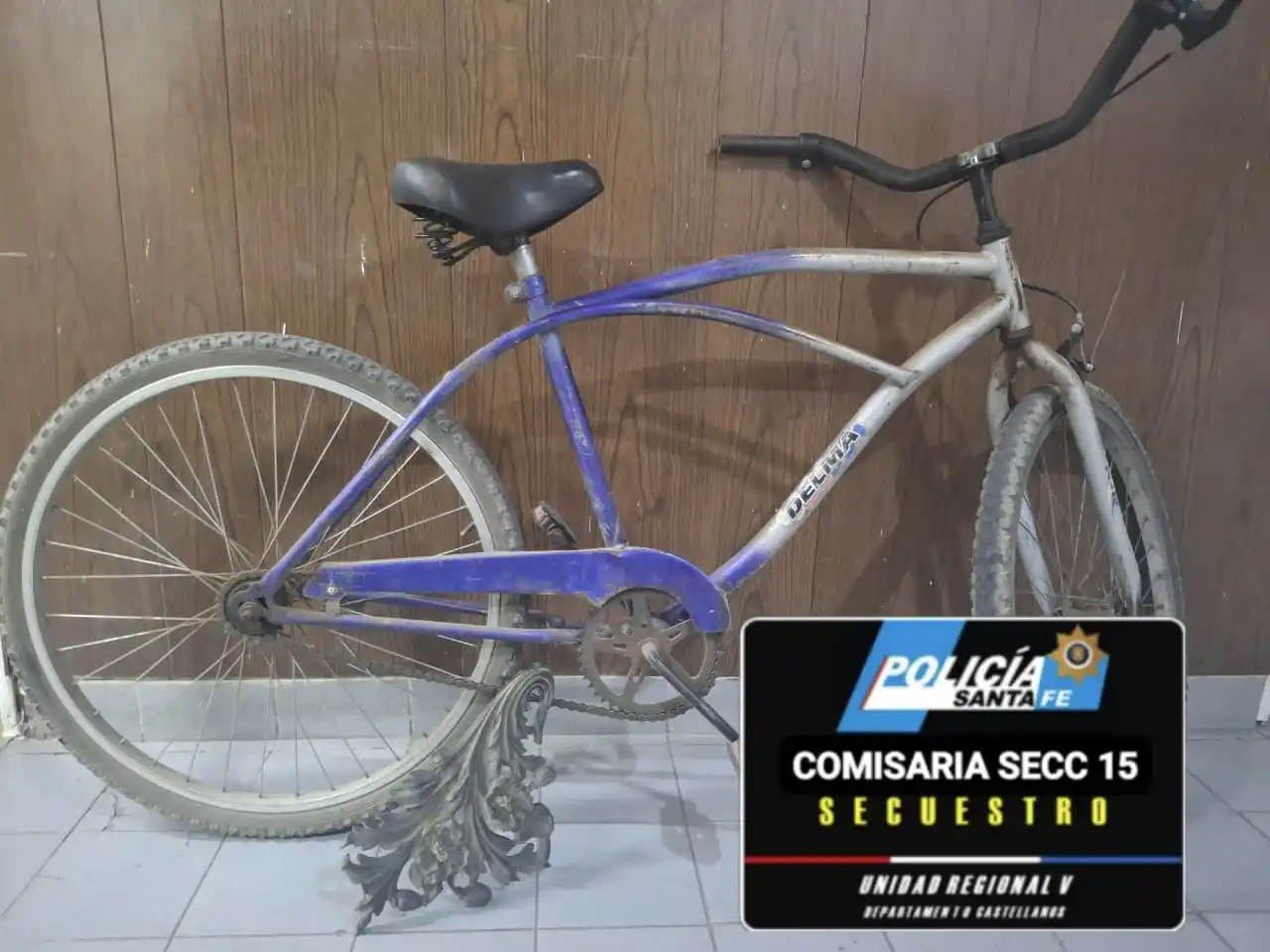 Robó una bicicleta de un establecimiento educativo y pudieron localizarlo por las cámaras