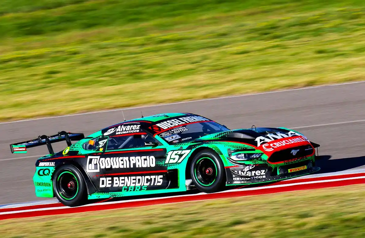 De Benedictis ganó en La Pampa con el Ford Mustang.