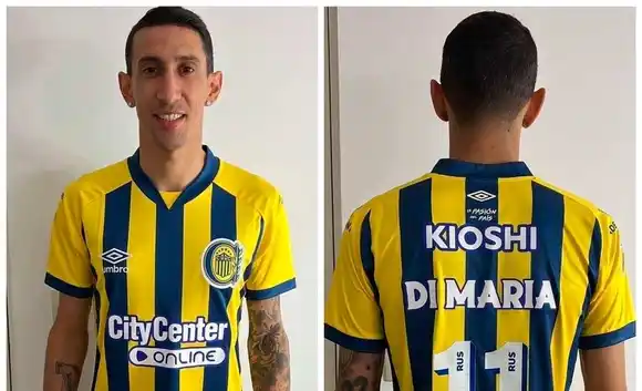 Di María volvió a Rosario Central: cuándo se podría dar el debut con la camiseta del Canalla