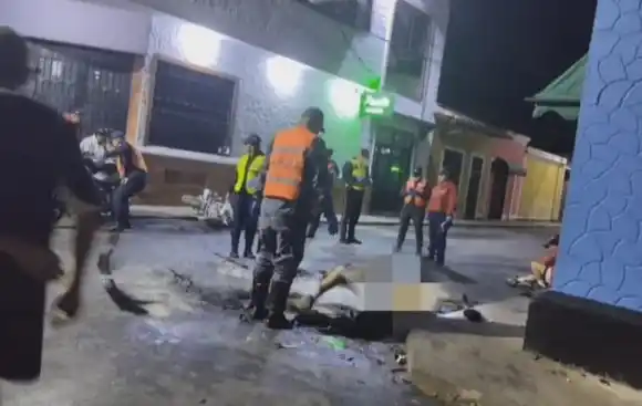 Triple choque de motos deja dos víctimas calcinadas: uno era PoliTáchira