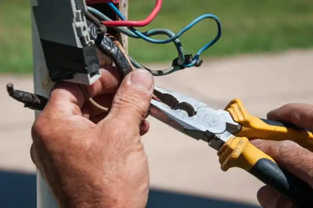 Trabajos en el sistema eléctrico público
