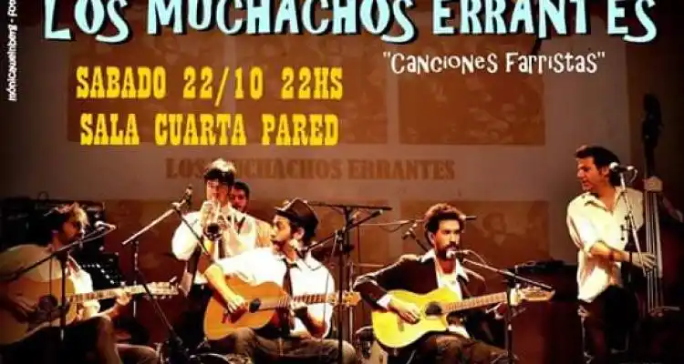 Los muchachos errantes en Sala Cuarta Pared