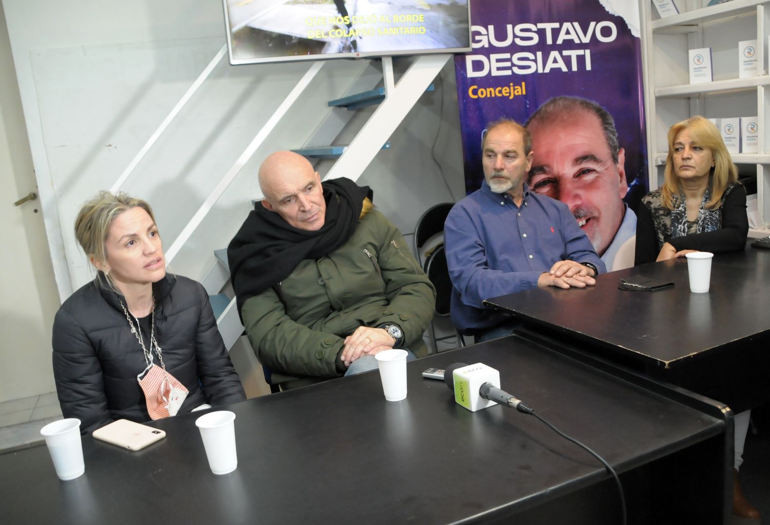 Espert pasó por Tandil, se reunió con los candidatos locales y valoró el crecimiento del espacio