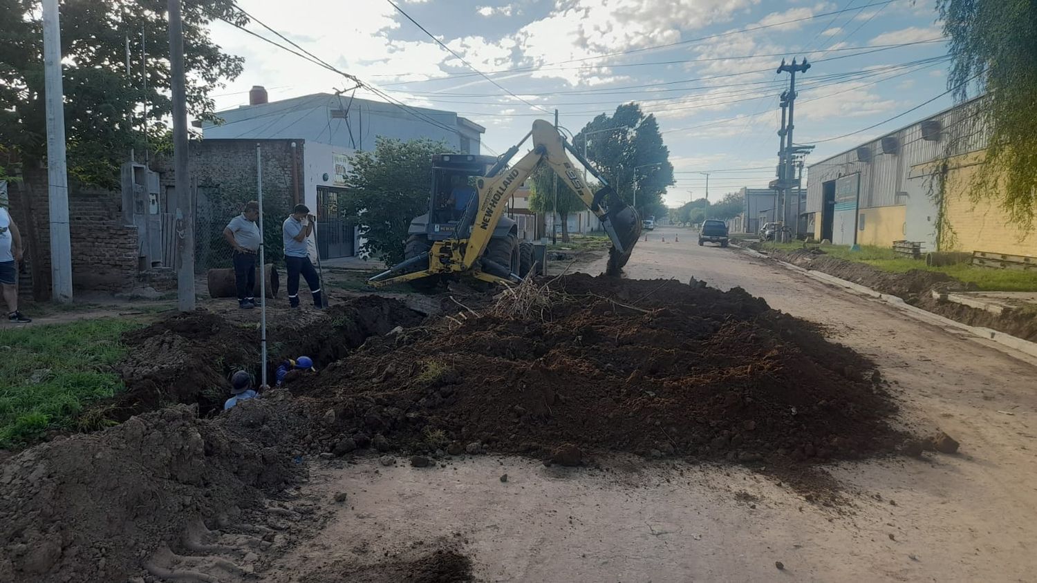 Las cuadrillas recorren la ciudad con obras.