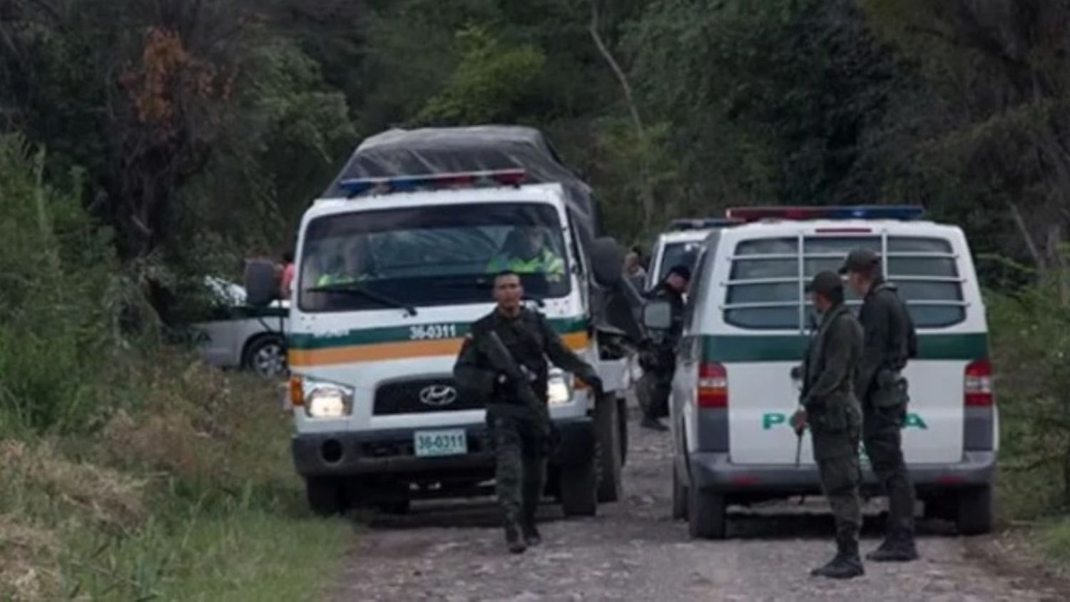 Ataque con explosivos dejó dos policías muertos en el norte de Colombia