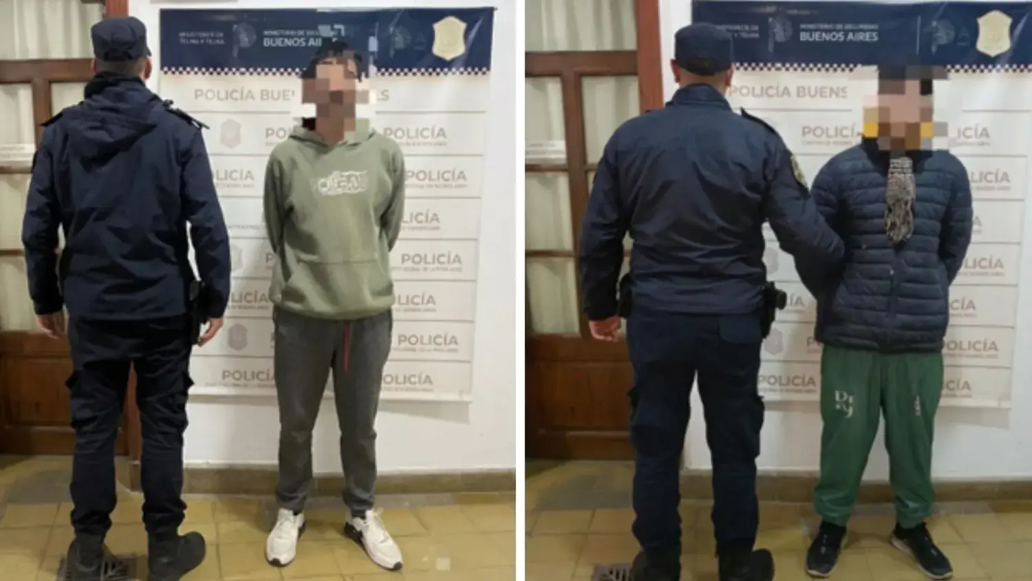 Los dos individuos detenidos este viernes tenía pedido de captura desde la Justicia de San Nicolás.