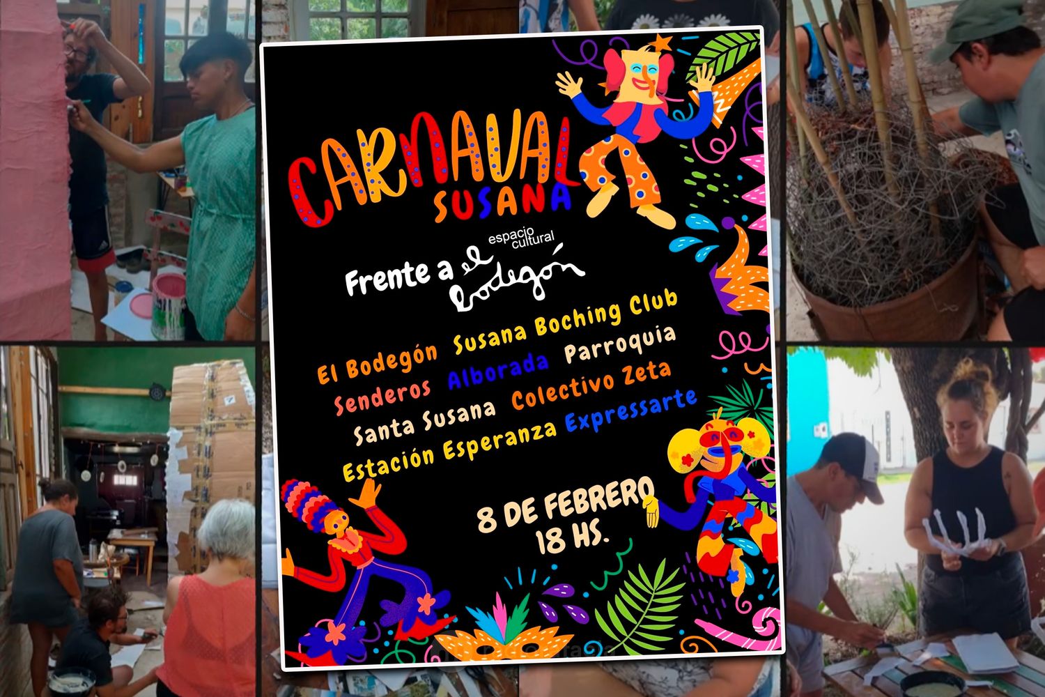 “Es una fiesta que vuelve a unirnos”: El Bodegón trabaja a pleno con el regreso de los carnavales en Susana