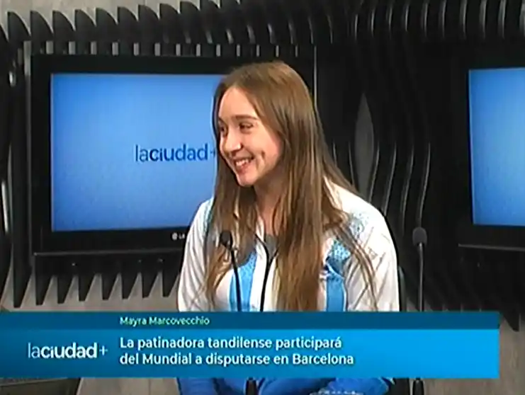 La tandilense Mayra Marcovecchio disputará el Mundial de Patín