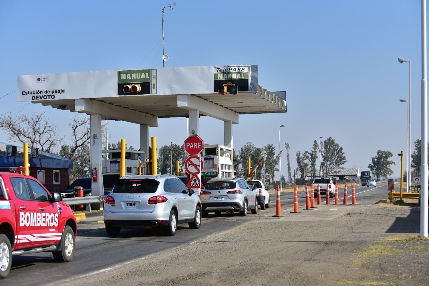 Los peajes de rutas nacionales aumentan desde este jueves.