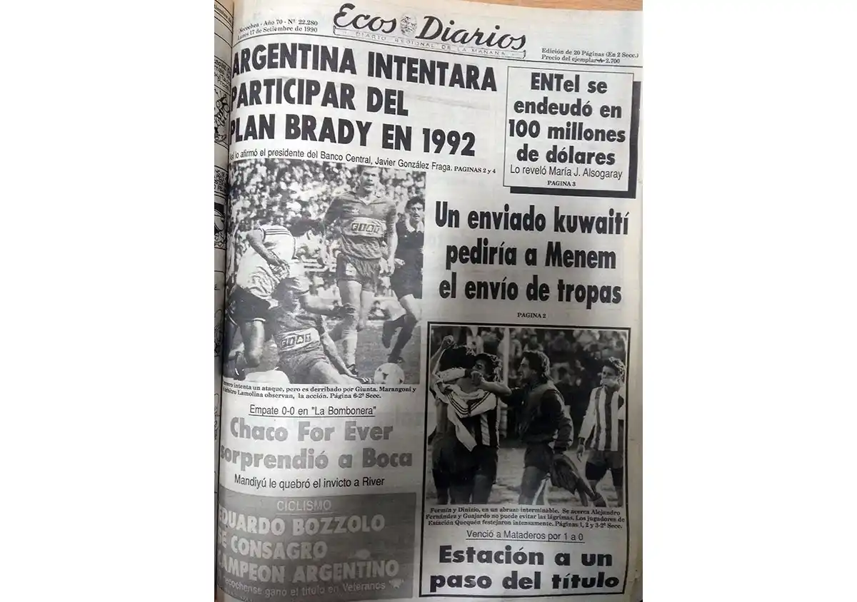 Lunes 17 de septiembre de 1990
