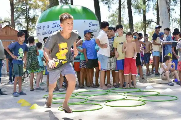 Cierre de los recreativos de verano en el Polideportivo  Víctor Oppel