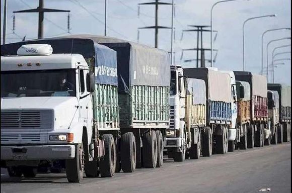Operativo Cosecha: Para ordenar el masivo flujo de camiones,  se intesifican los operativos