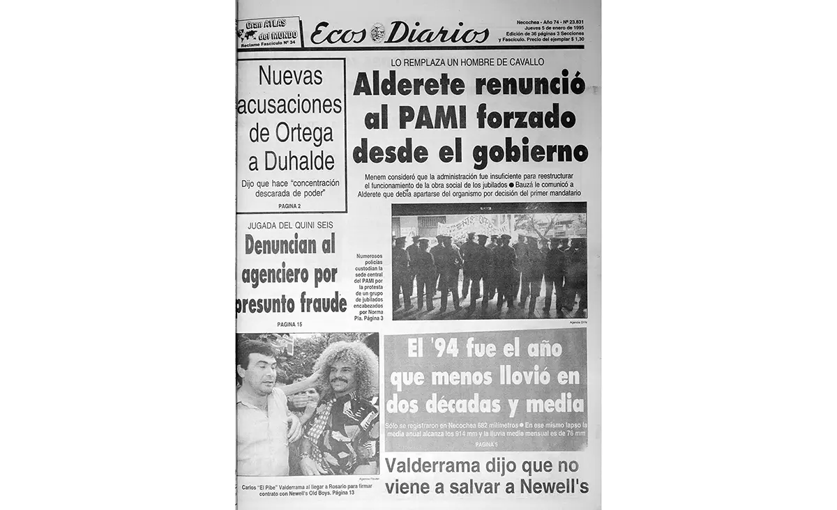 Jueves 5 de enero de 1995