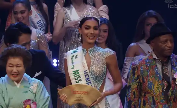 Sakra Guerrero, TERCERA FINALISTA en el MISS INTERNATIONAL: Vietnam se alzó con la corona (+Videos)