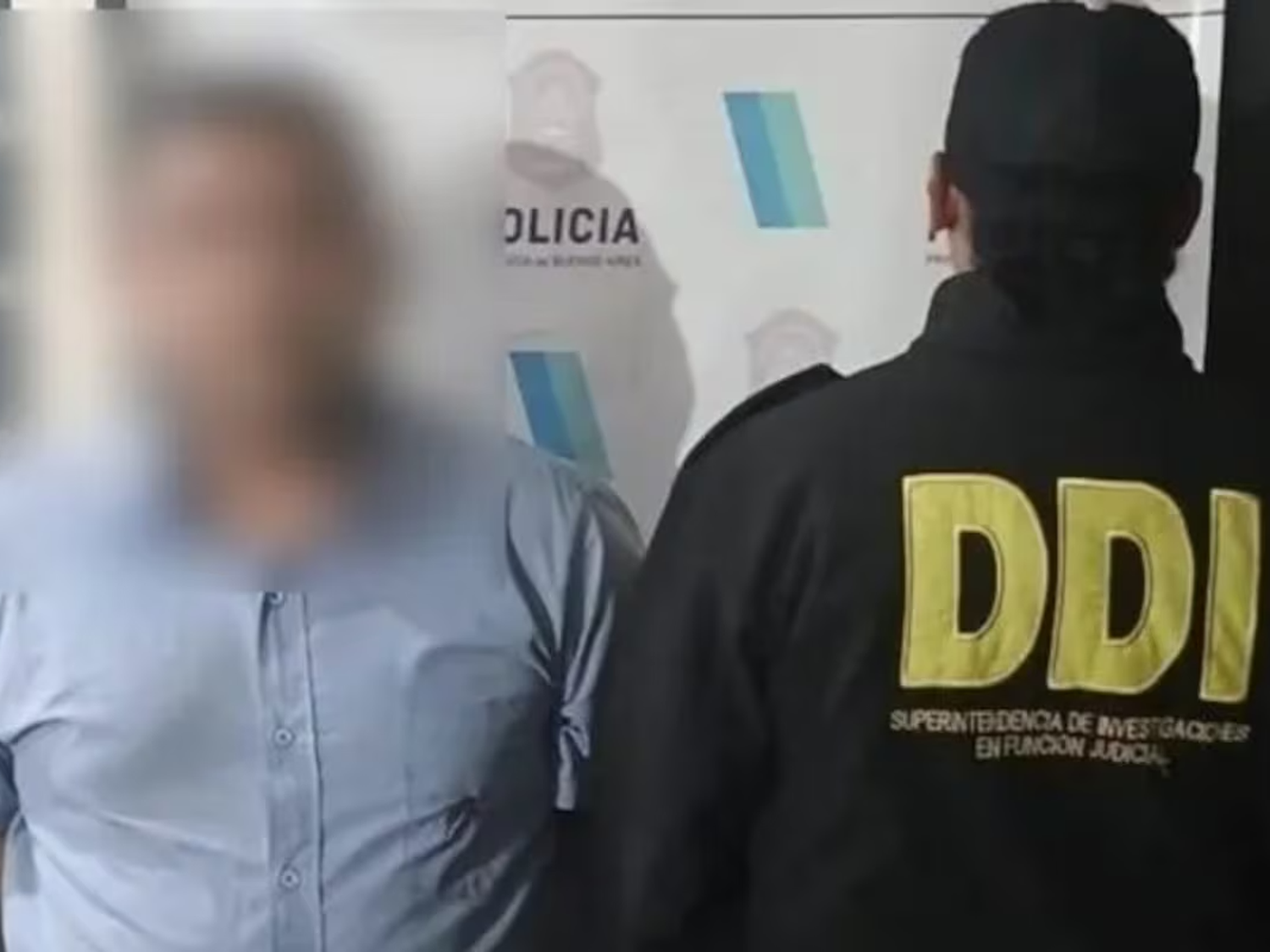 El chofer detenido