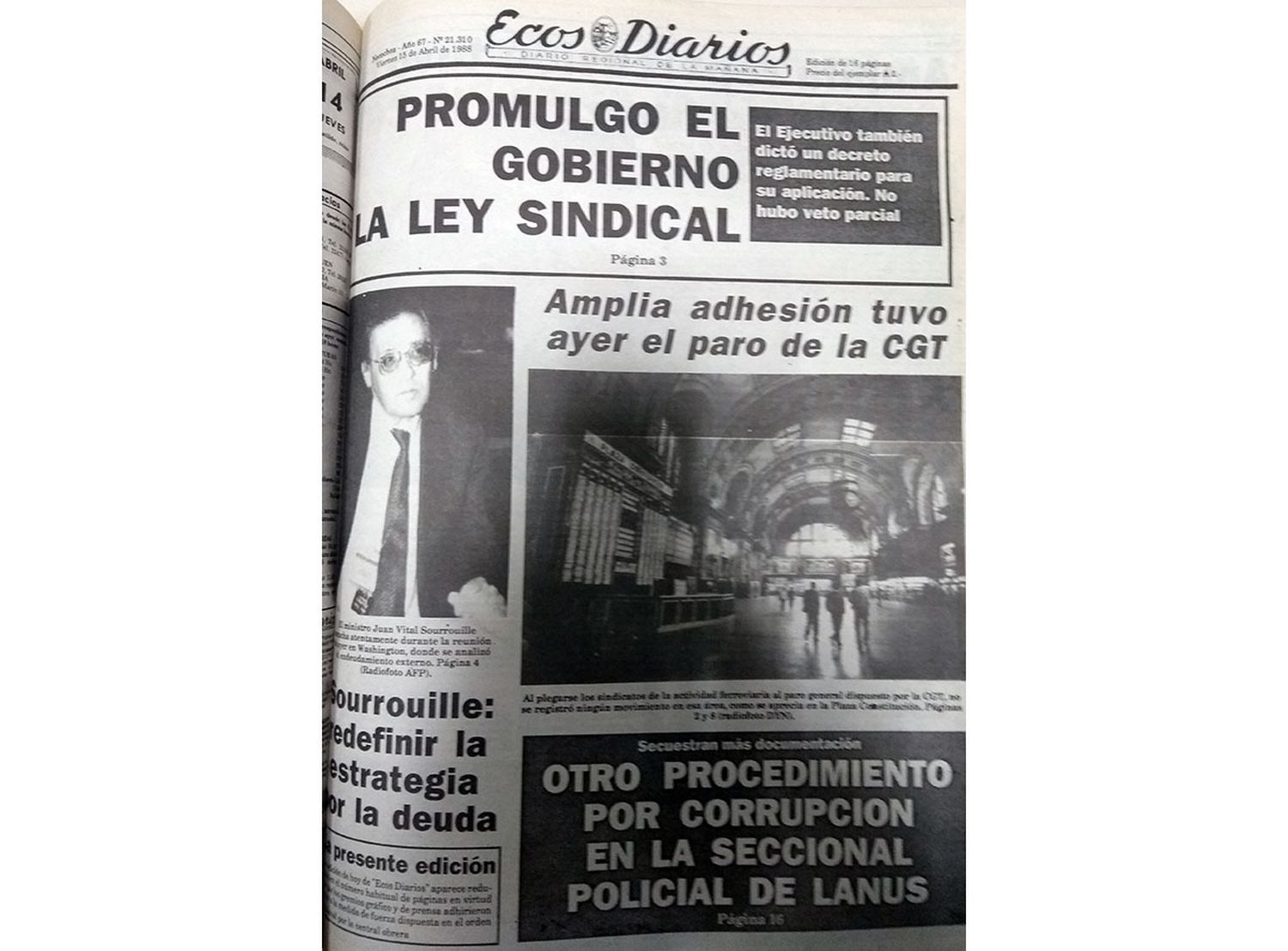 Viernes 15 de abril de 1988