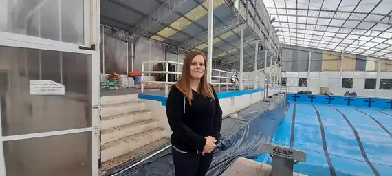 CEF: Comenzó la obra de reparación del techo