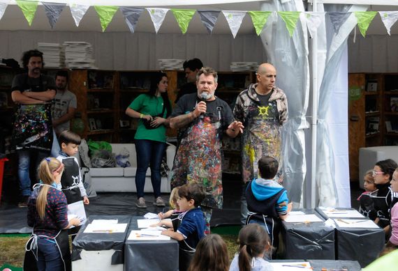 Milo Lockett en Tandil: "Cualquiera puede pintar y yo soy la prueba viva de eso" 