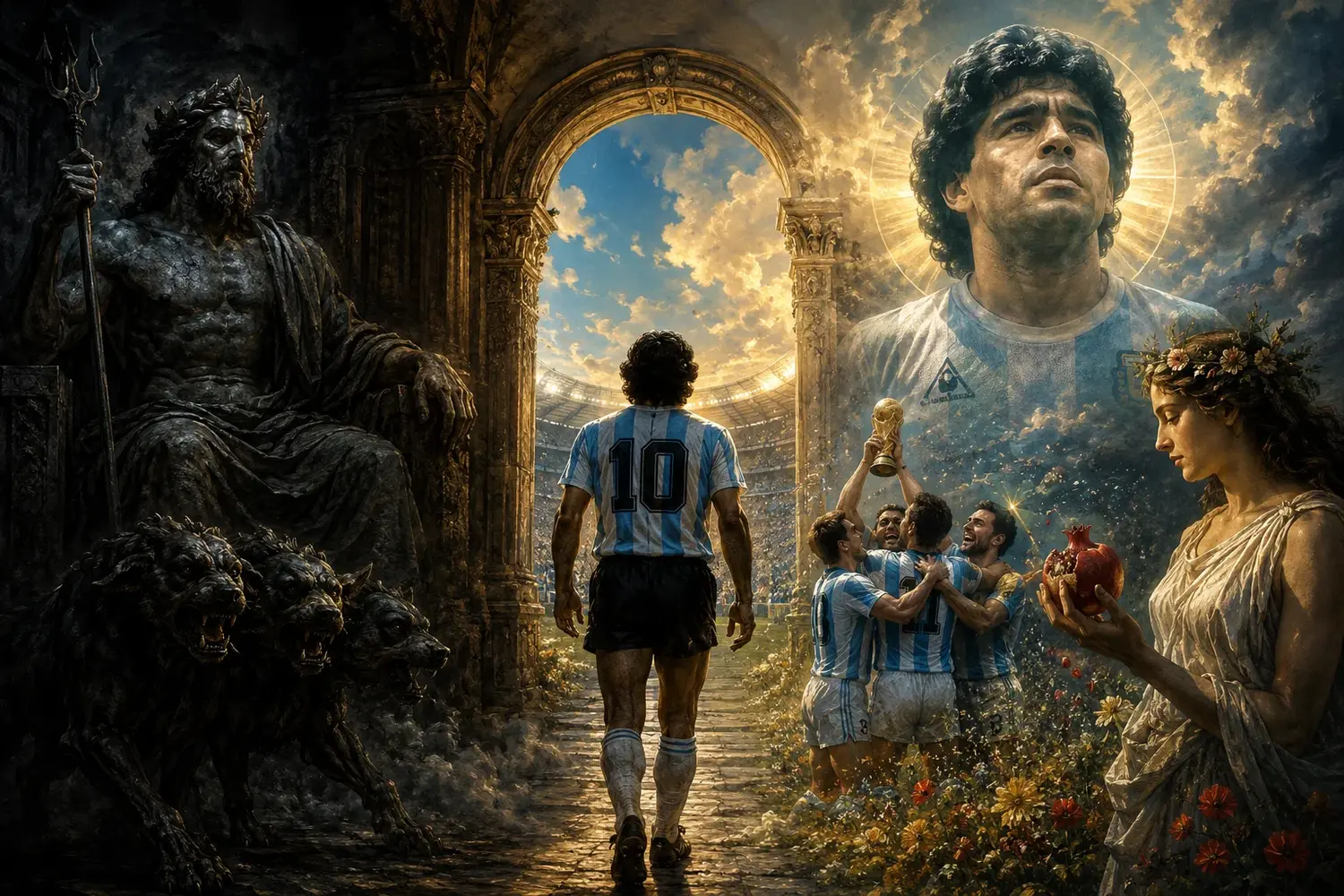 ¿Qué tienen en común Maradona y la mitología griega?