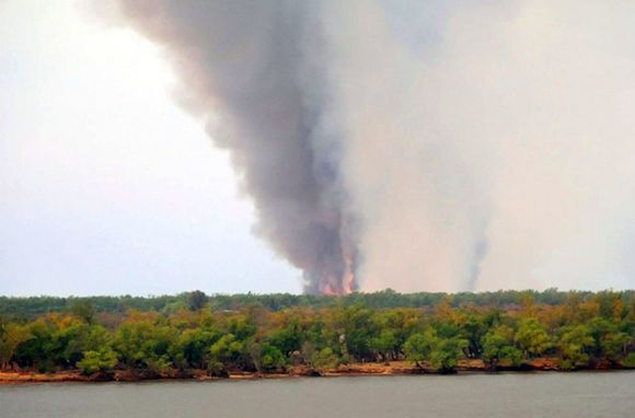 Quemas en las islas: para la Provincia “es una provocación” y advierte que “todo lo que sucedió fue intencional”