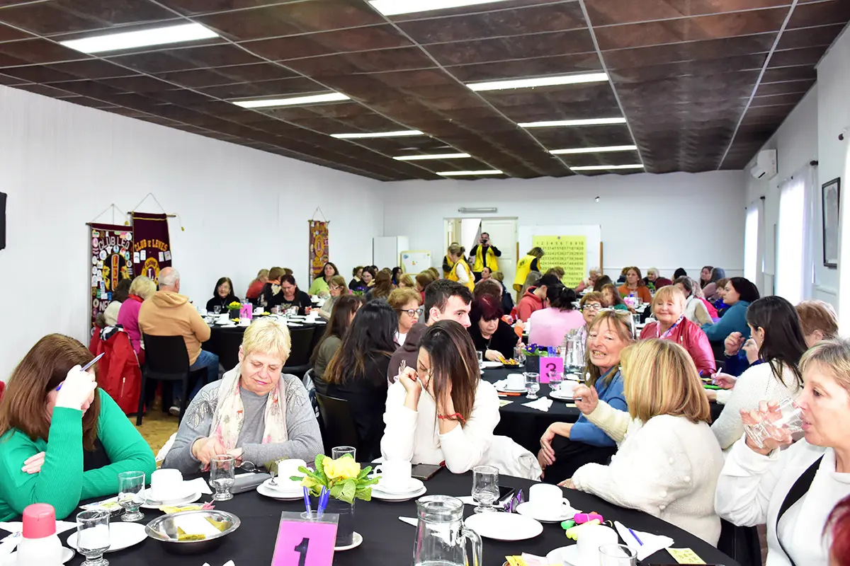 Mucho público. Participó del evento solidario