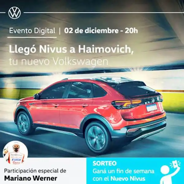 Volkswagen y Haimovich se  preparan para la presentación virtual al público entrerriano  del nuevo Nivus