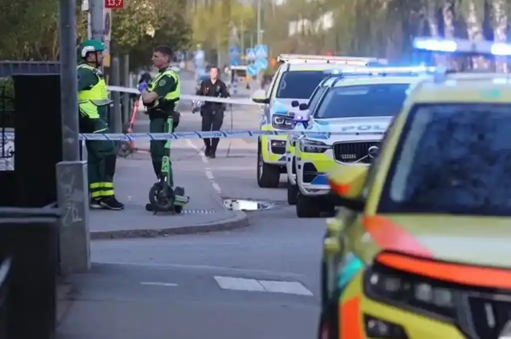 El incidente ocurrió poco después de las 17:00 hora local