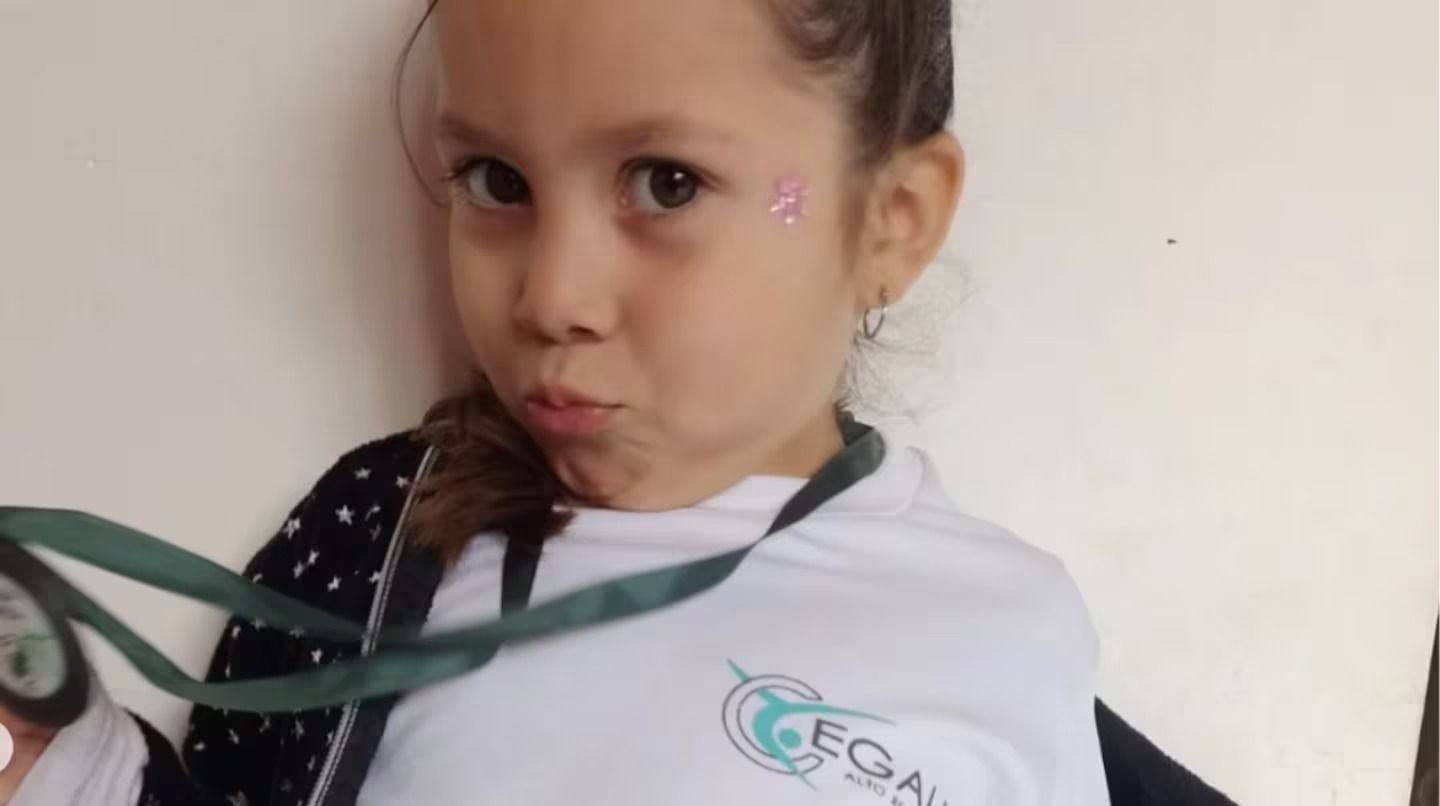 Kim Gómez, la nena de siete años que murió tras ser arrastrada durante el robo del auto de su mamá en La Plata.