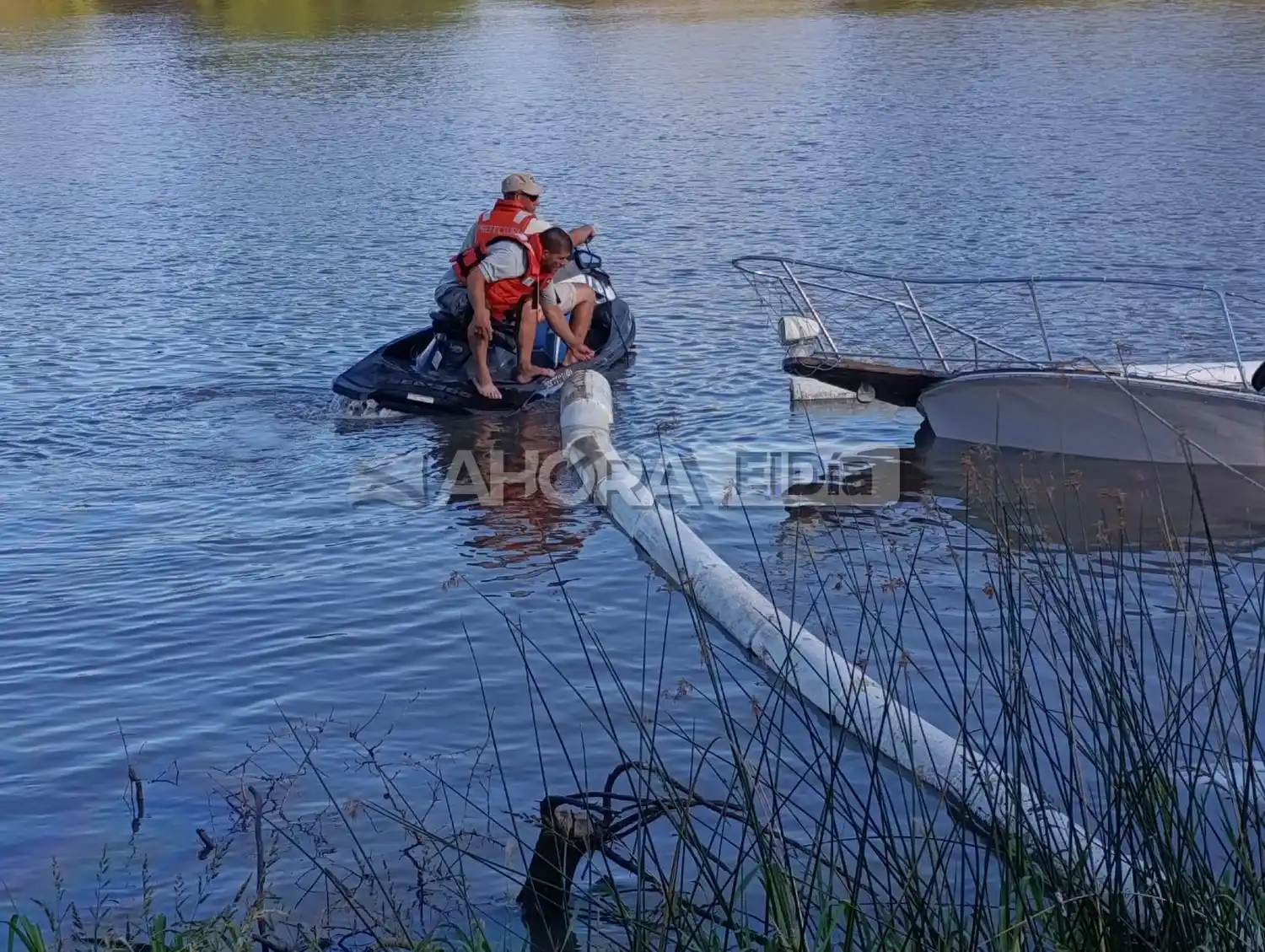 hundimiento en el río gualeguaychú - 2