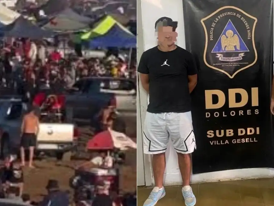 El conductor fue detenido.