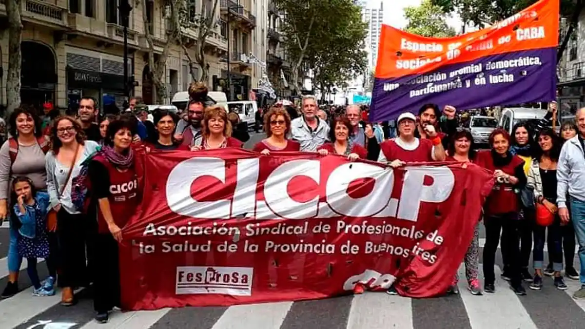 Coronavirus: Médicos bonaerenses de Cicop denunciaron un "sistema de Salud con escasas respuestas"