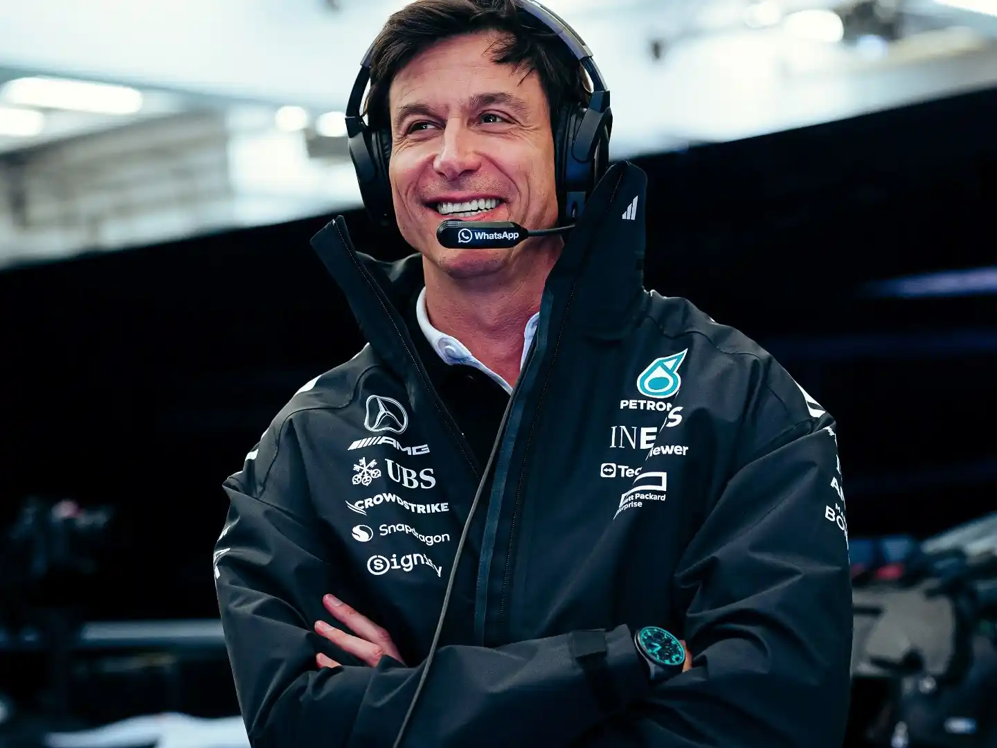 Wolff se refirió al potencial de Colapinto.