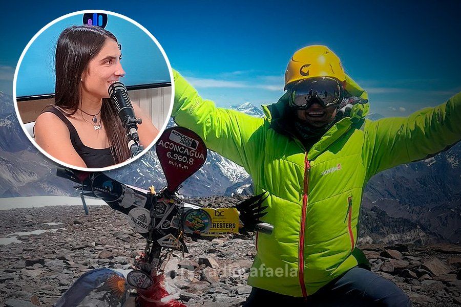 La historia detrás de la rafaelina que llegó a la cima del Aconcagua: “Era yo, la carpa y el viento…”