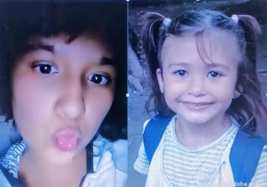 Luisana Ruarte y Morena Ailín Ruarte fueron vista por última vez este domingo.