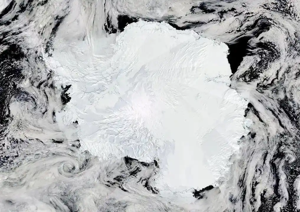 El color natural de la Antártida