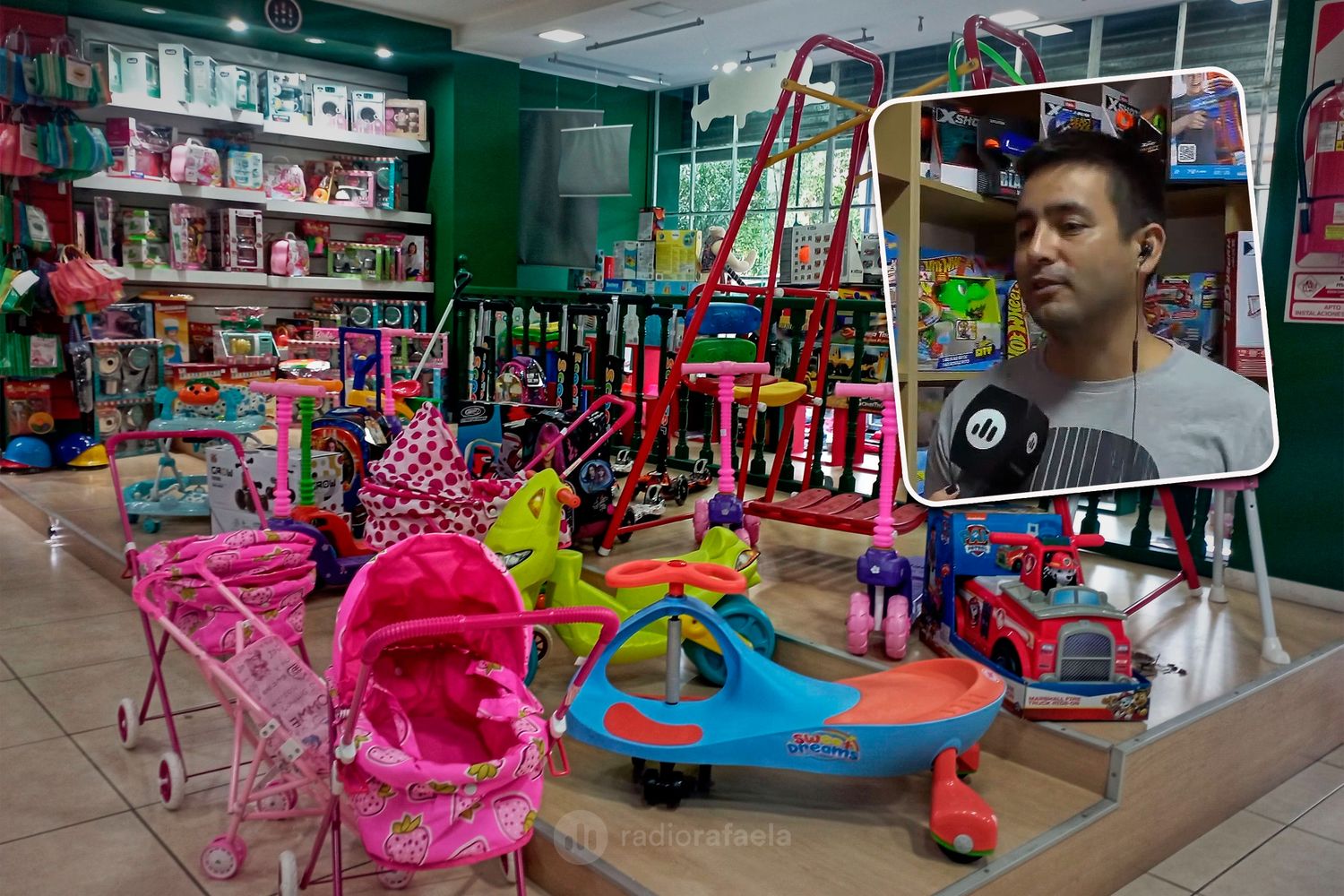 ¿Cómo se movieron las ventas de juguetes y qué precios se consiguen esta Navidad en Rafaela?