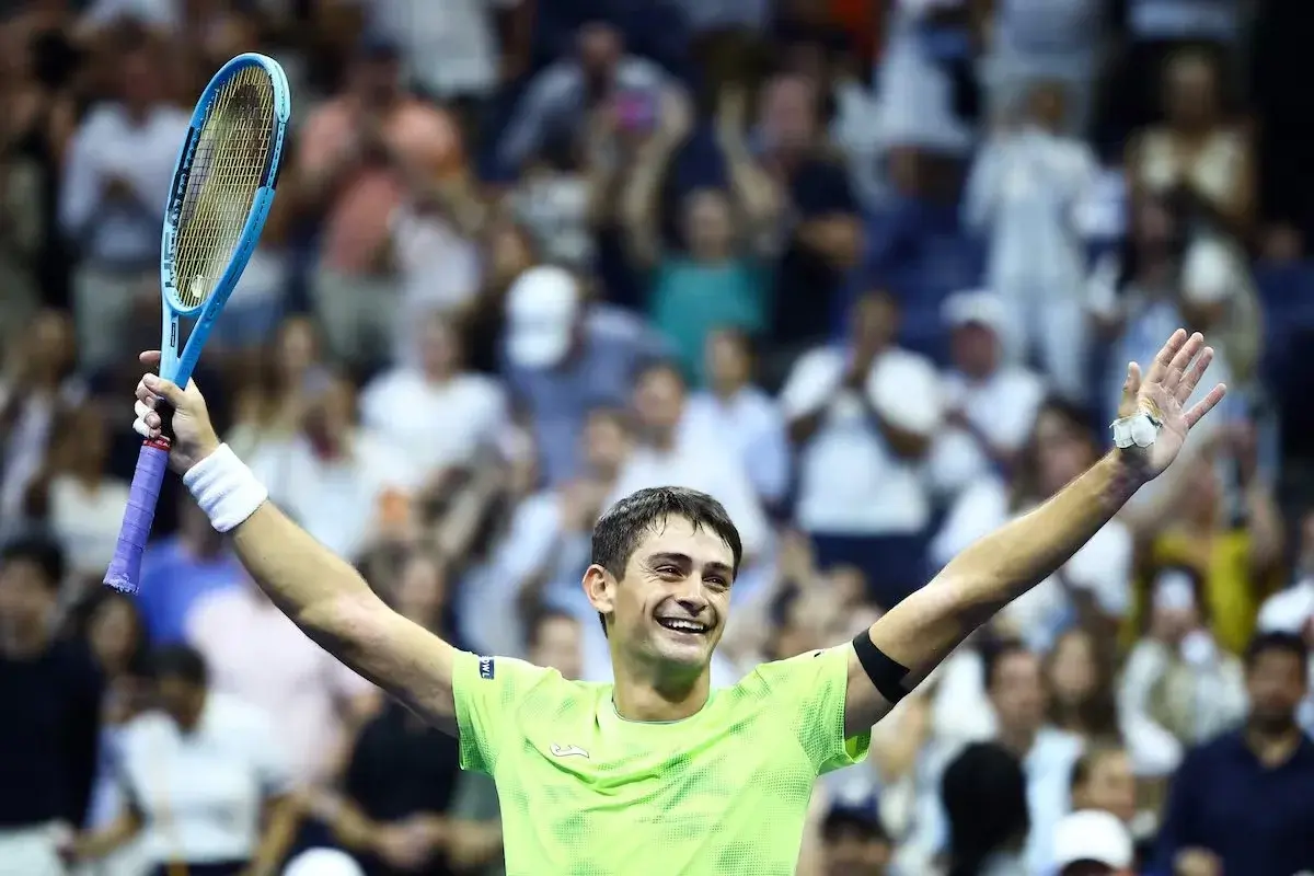 Mariano Navone dio el gran golpe: eliminó a Djokovic en el US Open