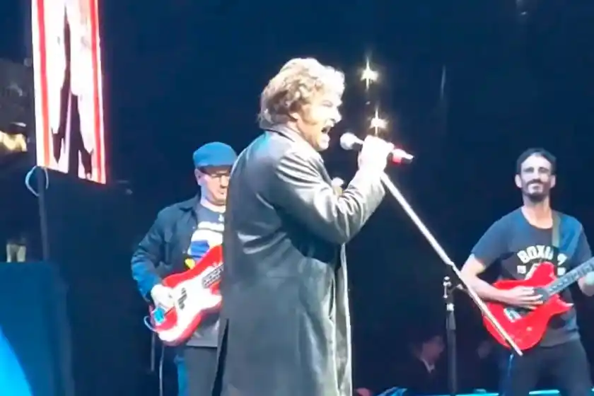 Javier Milei en el Luna Park.