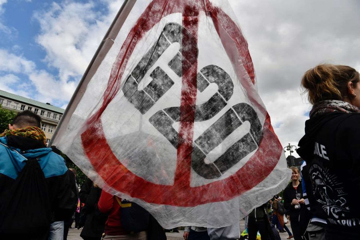Marcha de protesta contra el G20