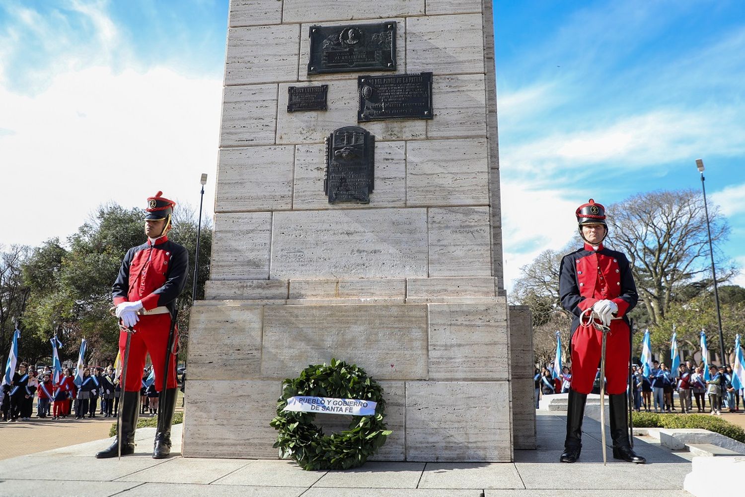 Homenaje a San Martín. Acto oficial en Venado Tuerto.