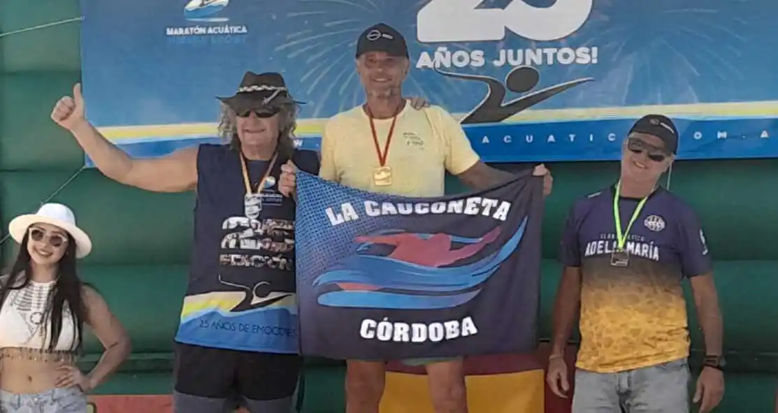 Daniel Aimar y su primer podio en la temporada