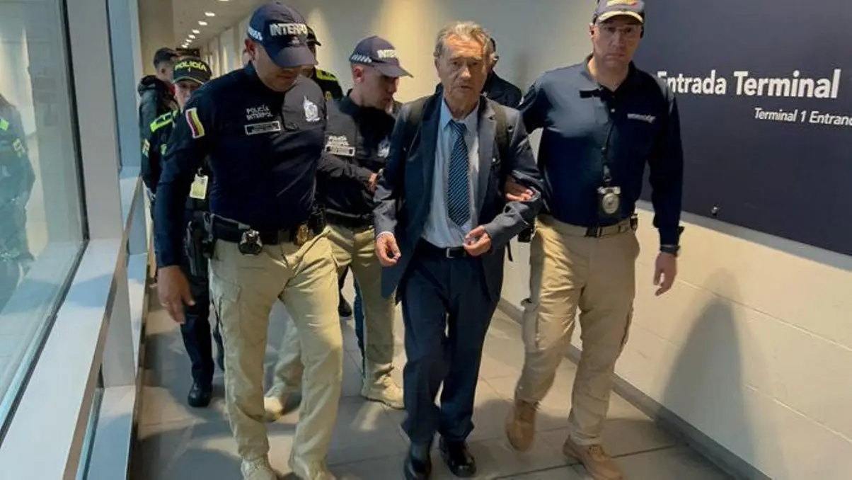 Exnarcotraficante Carlos Lehder Rivas fue detenido tras regresar a Colombia 38 años después