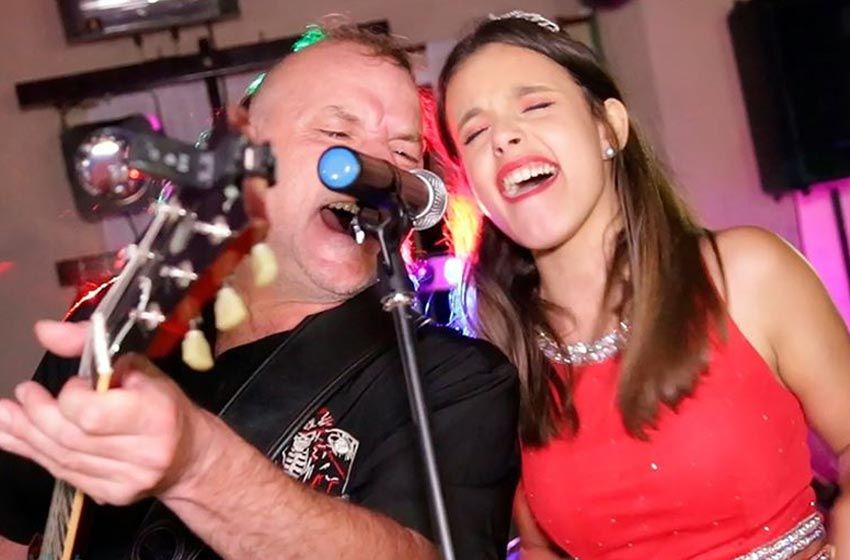 Sorpresa rockera en plena fiesta: La Renga tocó en un cumpleaños de 15