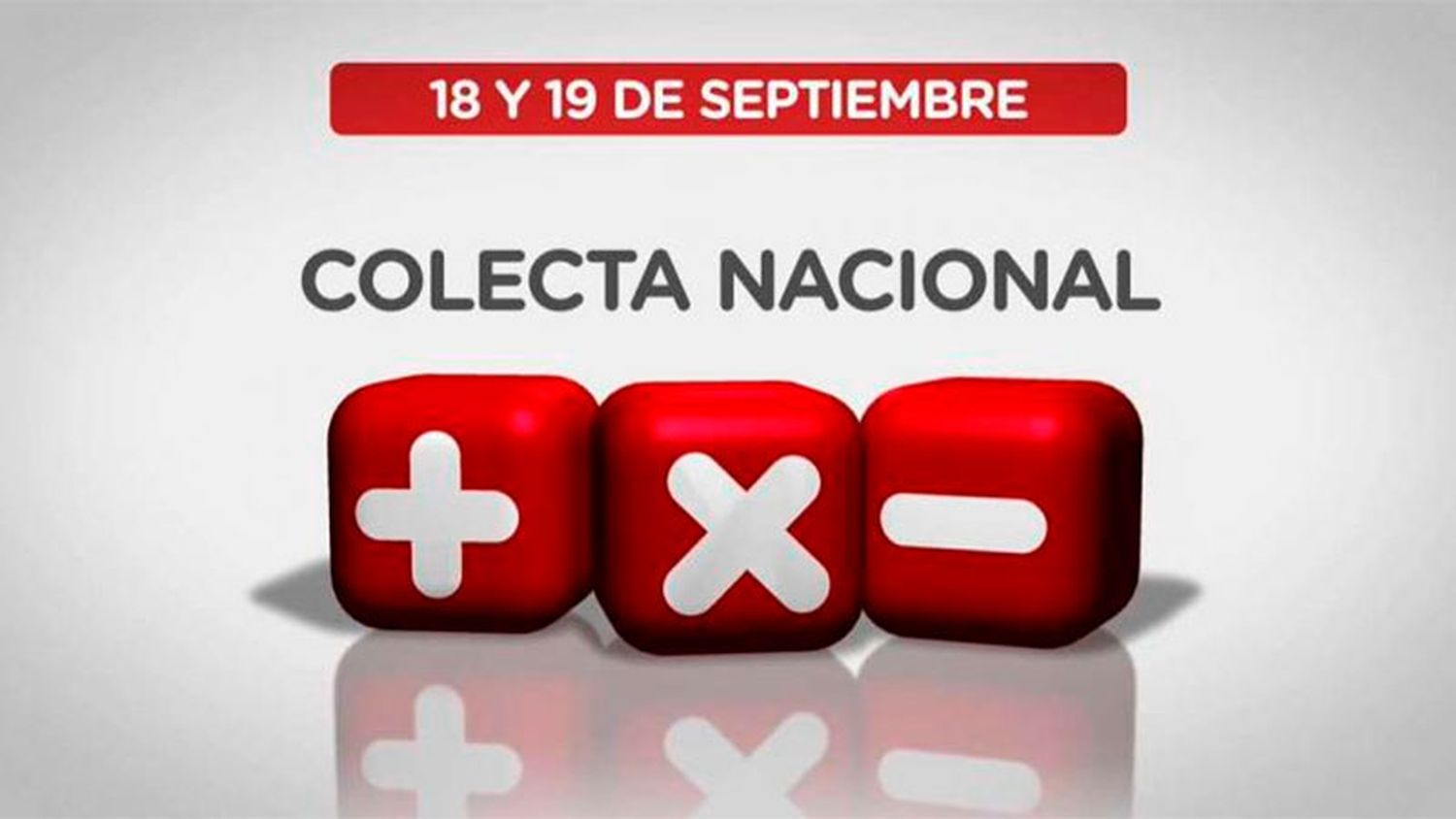 Este fin de semana se realiza la colecta nacional "Más por menos"