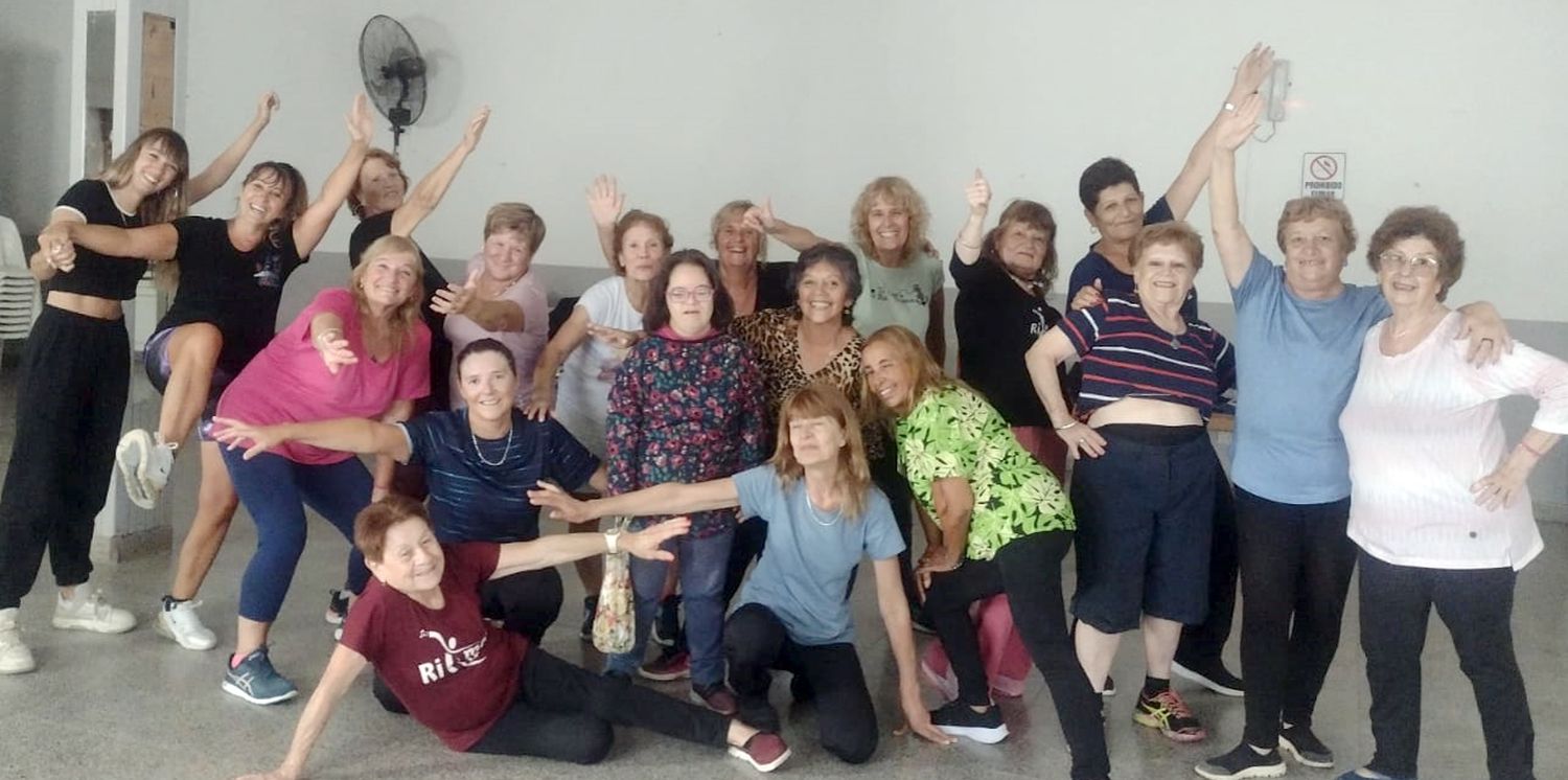 Actividad física. Se dicta en la entidad vecinal del barrio Sudoeste